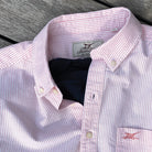 Island Coral/White Stripe