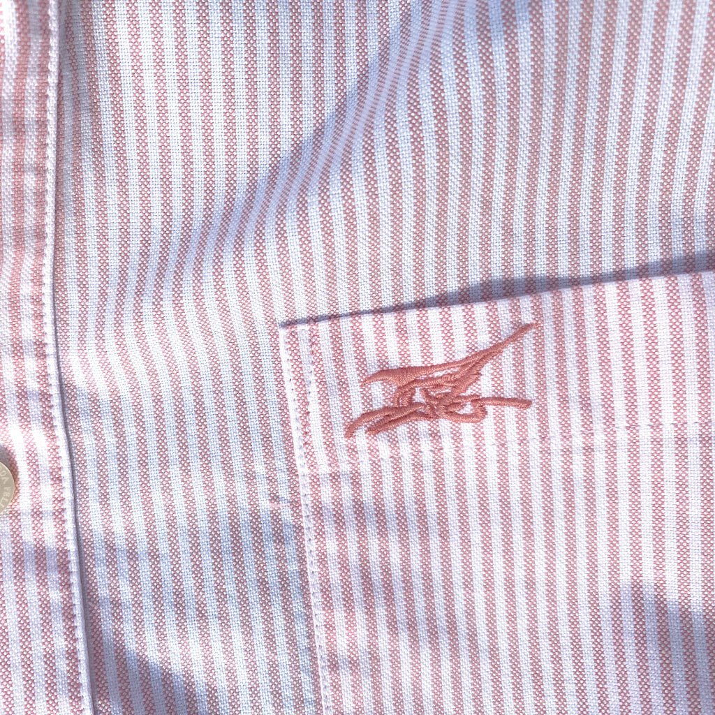 Island Coral/White Stripe