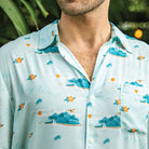 Vintage Key West Print ++ mens tropical shirt