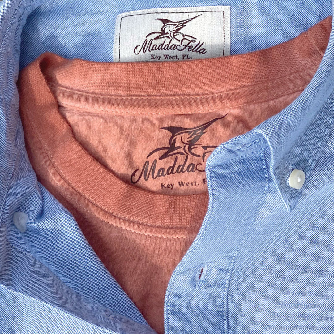 Blue ++ mens blue oxford shirt