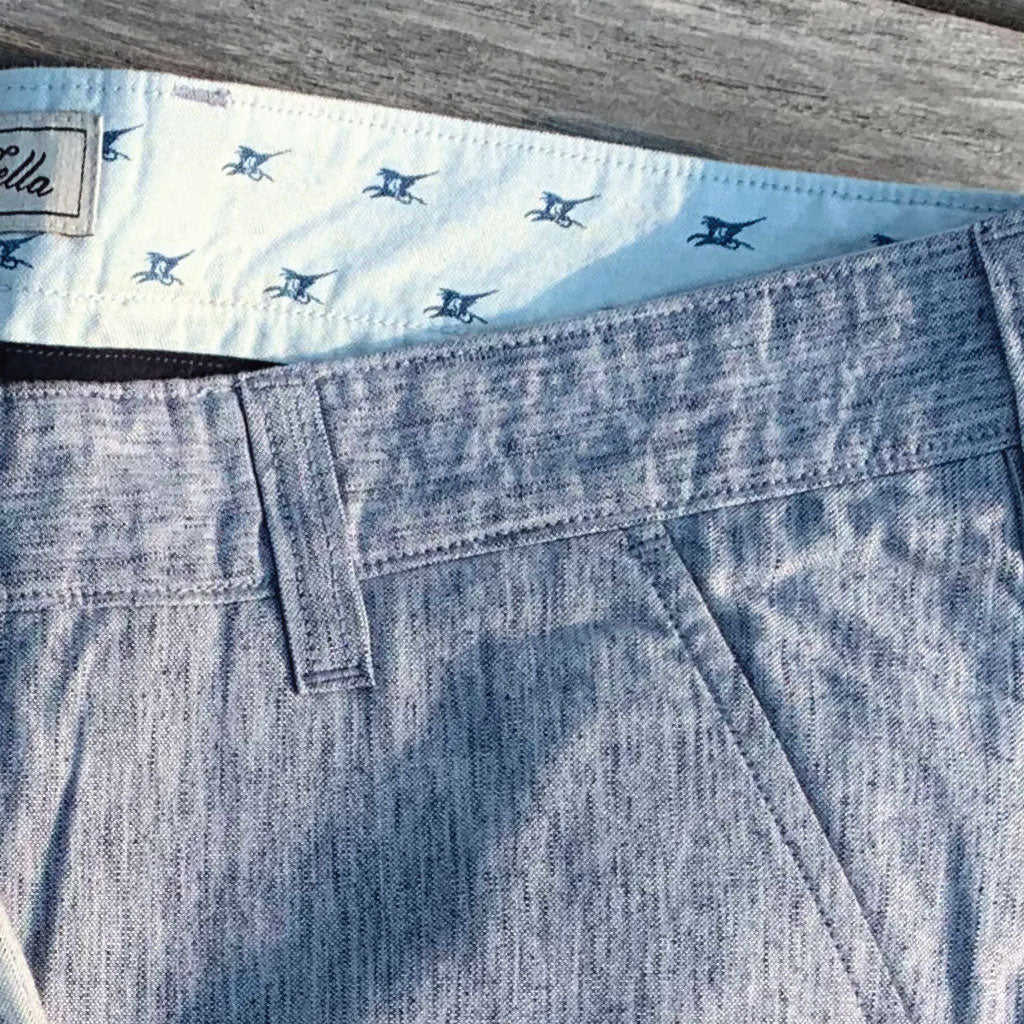 Heathered India Ink - 9in Inseam