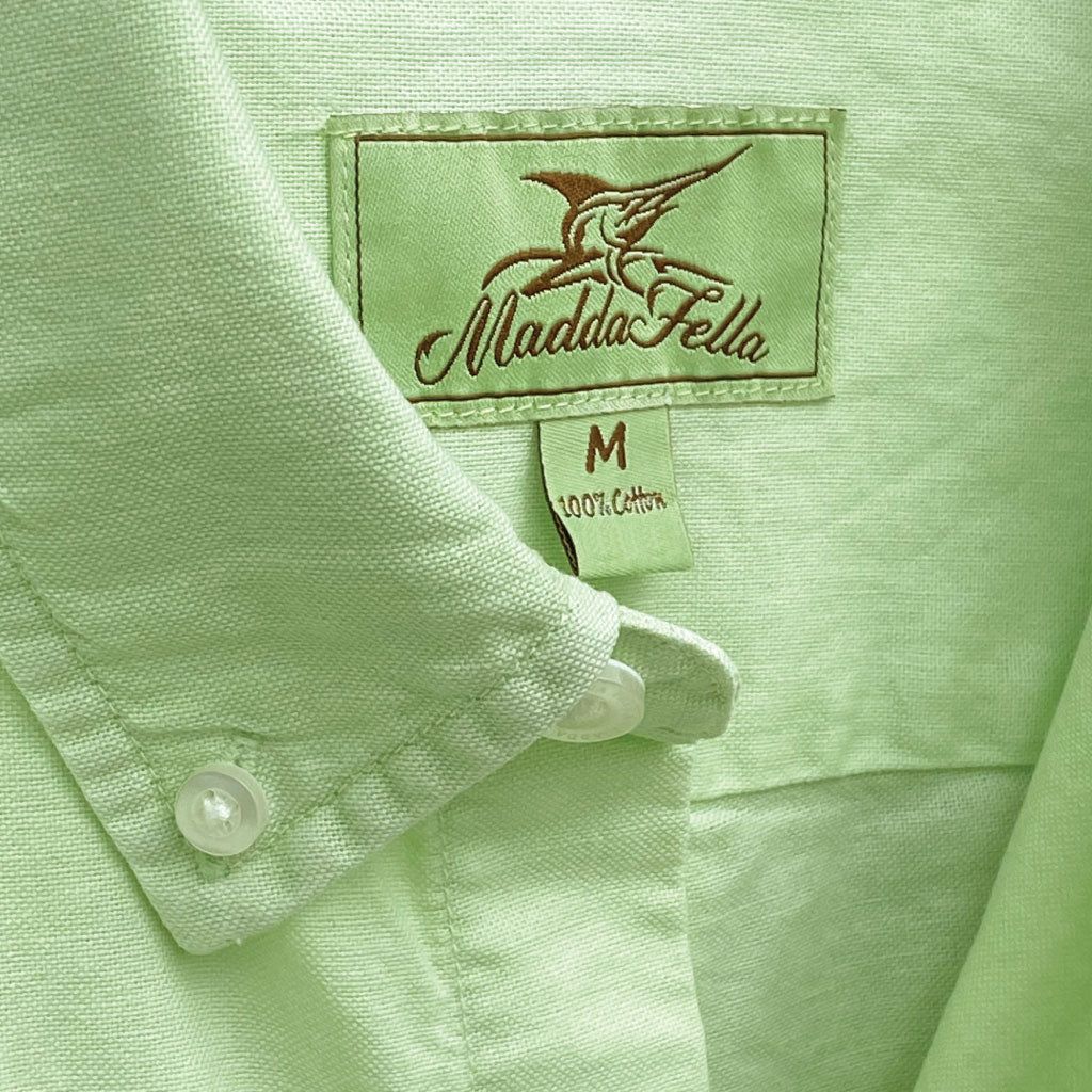 Key Lime ++ mens lime oxford shirt