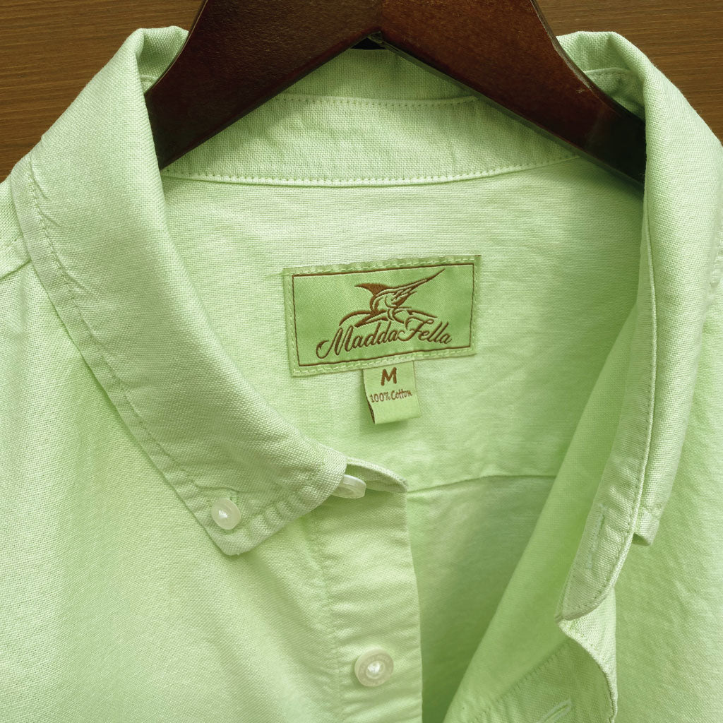 Key Lime ++ mens lime oxford shirt